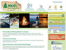 Tablet Screenshot of maine-camp.com